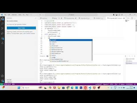 How to Create a Simple Calculator using Python Programming - YouTube image.