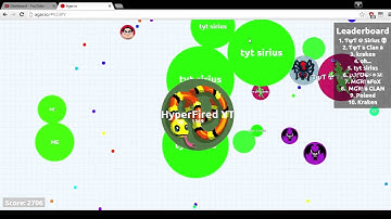 Agario Teaming with Random People #1