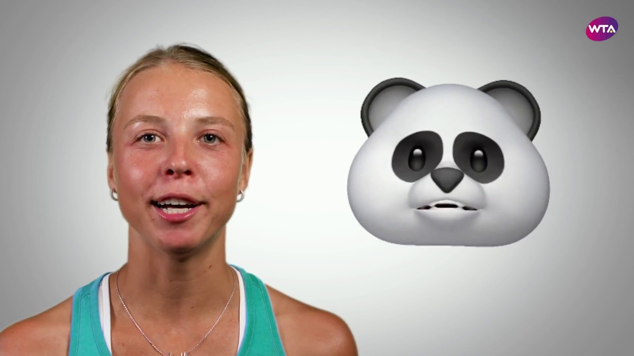 #WTAnimoji: Pandamonium with Kontaveit wimbledon femme