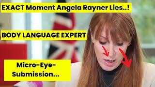 Wow! Angela Rayner Body Language Proves She's Lying About Stamp Duty Tax - Exact Moment Shown!!