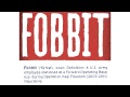Fobbit book trailer