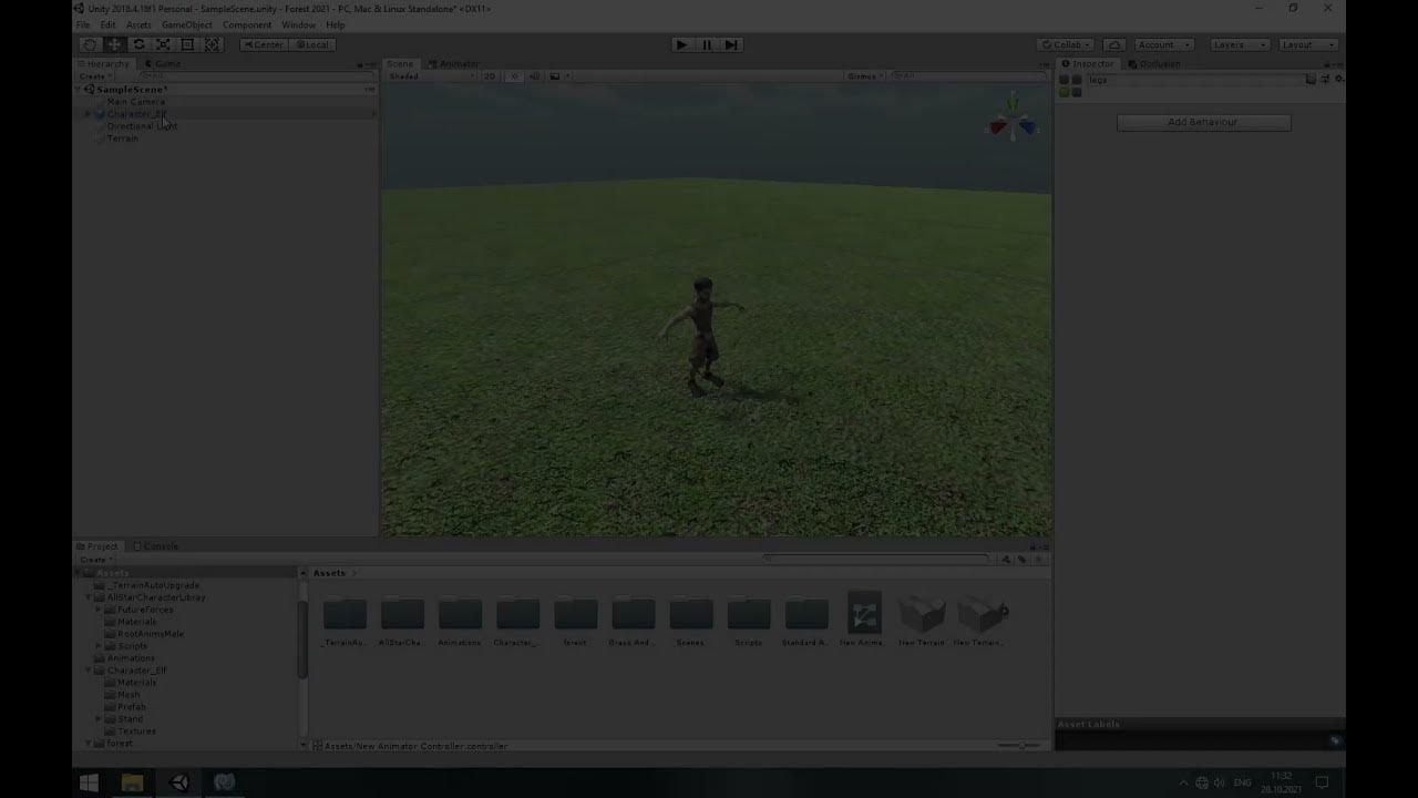 Функции анимации в Unity (Loop time) YouTube
