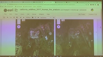 Machine learning in ARCGIS Platforms