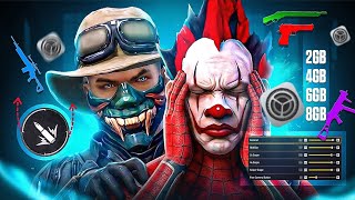 Free Fire Auto Headshot Trick 2026 Sensitivity😱 | 2gb, 4gb, 6gb Ram Headshot Sensitivity Setting🔥