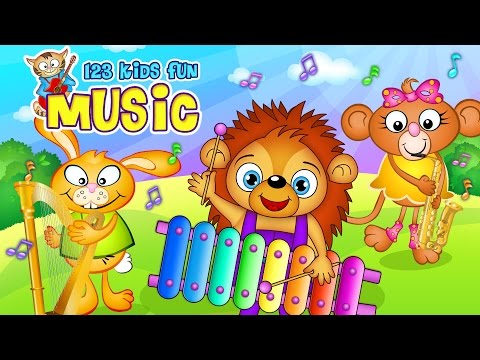 123 Kids Fun Music - iOS and Android app for toddlers and preschoolers. Best music application.