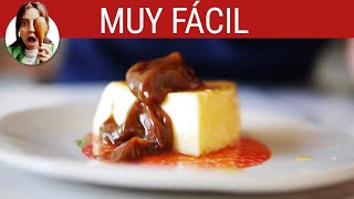 HOMEMADE FLAN RECIPE  with caramel! (Spanish)