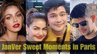 Rayver Cruz And Janine Gutierrez Sweet Moments In Paris Showbiz Update