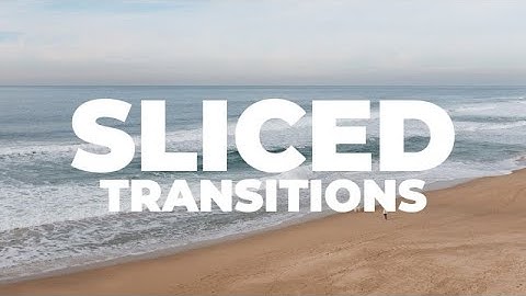 Sliced Transitions Premiere Pro Presets