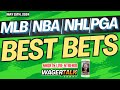 Free picks  predictions for mlb  nba  nhl playoff best bets may 15th