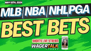 Free Picks & Predictions for MLB | NBA + NHL Playoff BEST BETS: May 15th