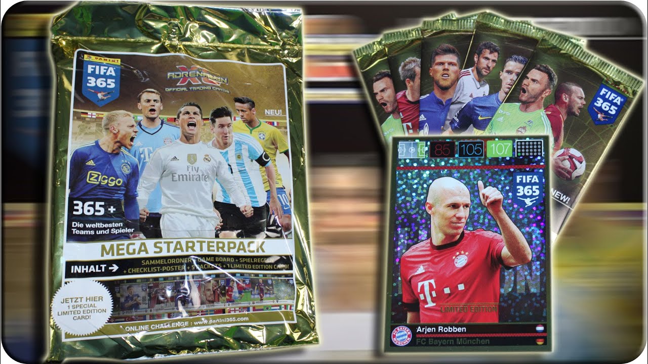 Adrenalyn XL FIFA 365 MEGA STARTERPACK Unboxing