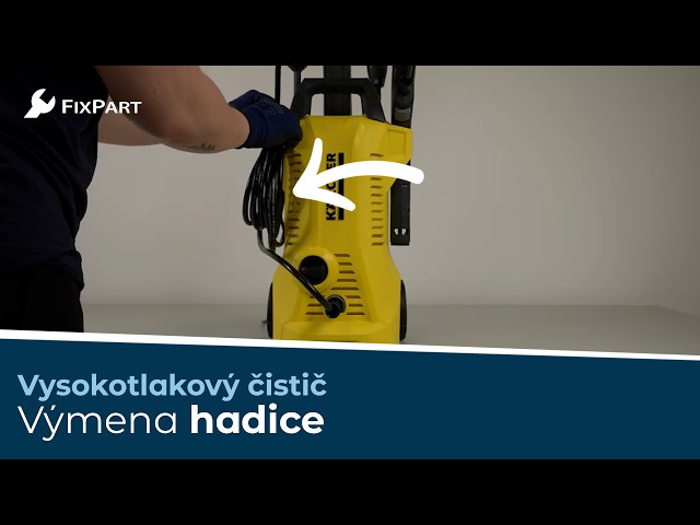 Ako vymeniť hadicu vysokotlakového čističa? - FixPart