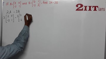 Matrices Exercise 8.2 Q2 Class X ICSE | IIT JEE