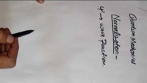 Normalization of wave function. Quantum mechanics by Griffith