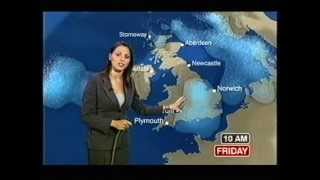 BBC Weather 3rd August 2005