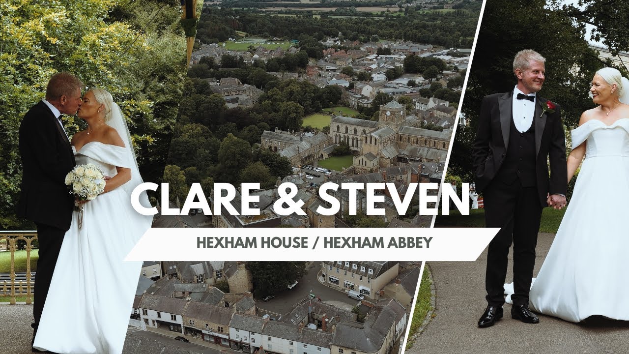 💍 Clare & Steven’s Wedding Film – Hexham, Northumberland | Highlights wedding film 4K