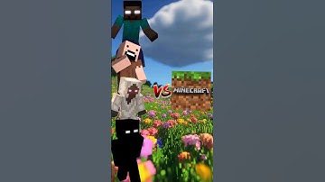 Herobrine & Notch and entity 303 & Null #minecraft #shortsfeed #herobrine #entity303