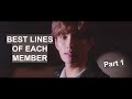 Seventeen Members' Best Song Lines *Survey Based*