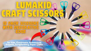 12 Pack Decorative Edge Craft Scissors Review