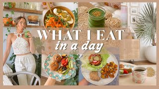 WHAT I EAT IN A DAY | refreshing, nutritious, delicious, & balanced meal ideas!