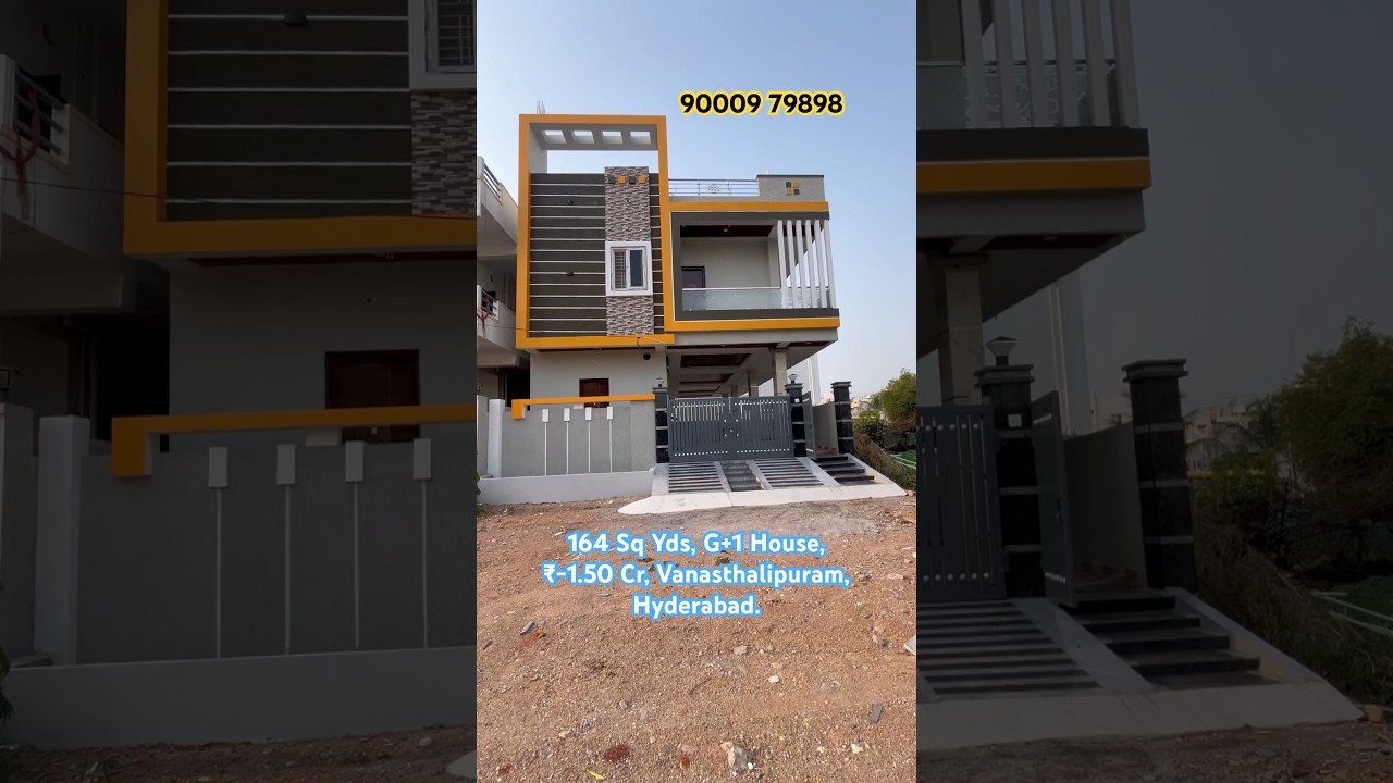 G+1 Beautiful Independent House For Sale, Vanasthalipuram,