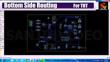 EAGLE # 8 of 12 : PCB LAYOUT ( Auto Routing ) : How to design Circuit :