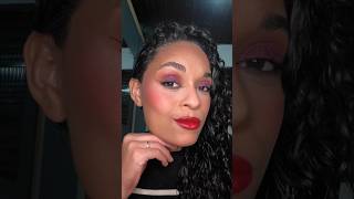 make com glitter rosa e roxo #tutorial #makeup