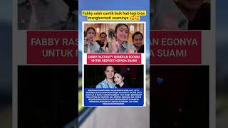Fabby Udah Cantik Baik Hati Lagi Bisa Menghormati Suaminya shorts