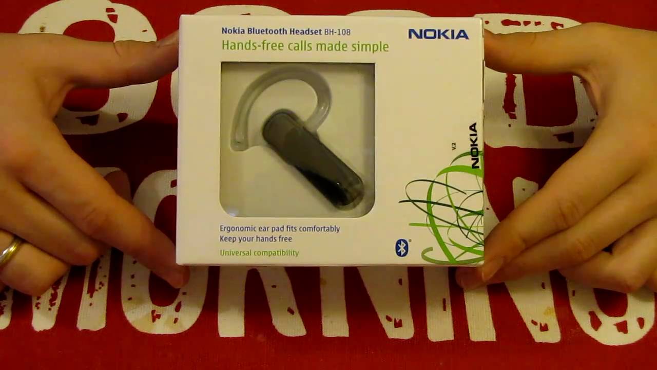 Nokia Bluetooth Headset - YouTube