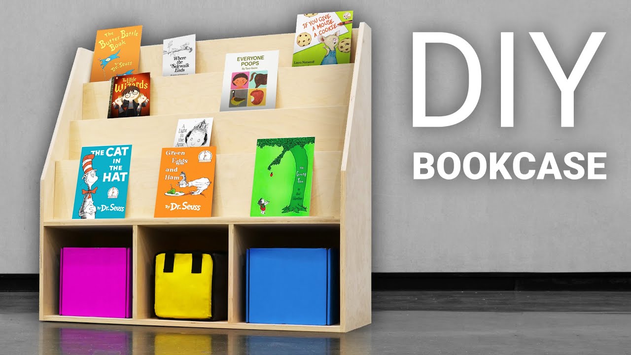 Diy Bookcase For A Kid S Room W Free