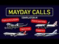 10 REAL MAYDAY calls. Real ATC communications | Compilation #1