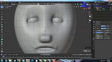 low poly character modeling Part-1 in Blender Tutorial  In Hindi