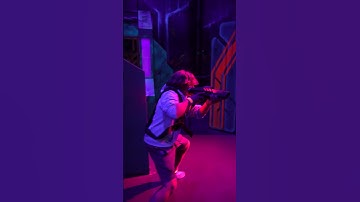 Hunt down enemies at our laser tag arena! Step into our neon-lit battleground and gear up!