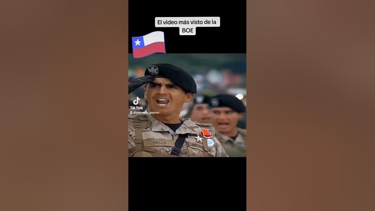 BOE, el video más visto #paradamilitar #ejercito #militar #desfile #veteranogayoso