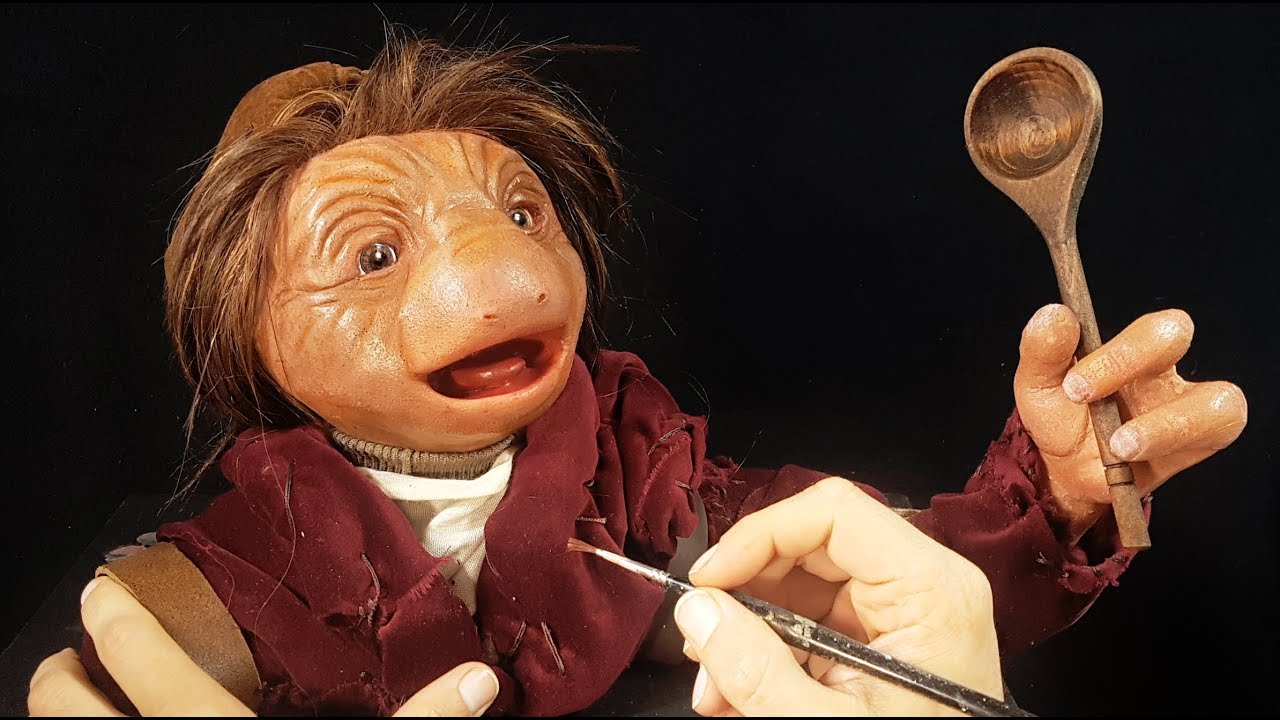Sculpting Hup - The Dark Crystal, Age of Resistance, in Timelapse