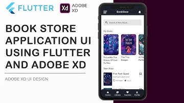 ADOBE XD To Flutter Ebook Store App UI ( Part 1 )