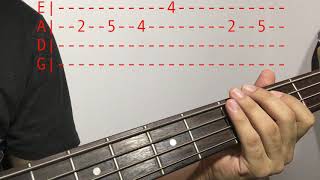 Video thumbnail of "Digno Tutorial Bajo (Bass) Cover Marcos Brunet"