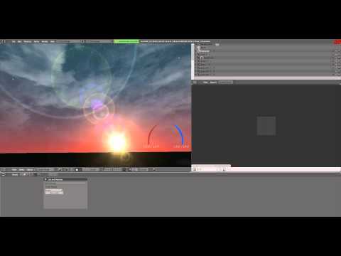 Dynamic Sky + Lens Flares - Blender Game Engine