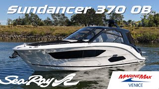 Available NOW! 2023 Sea Ray Sundancer 370 Outboard at MarineMax Venice