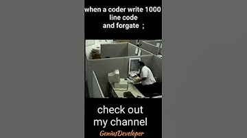 🤧When a Coder write 100 lines of code and forget #shorts #youtubeshorts #coding #edit #meme #funny