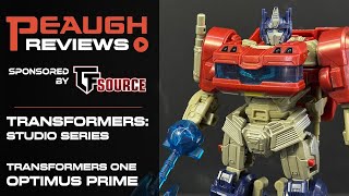 Video Review: Transformers Studio Series - Transformers One Deluxe OPTIMUS PRIME