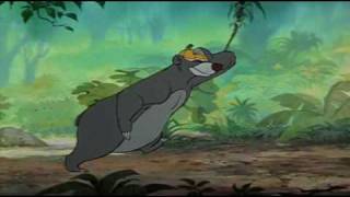 The Jungle Book - Mowgli gets caught by Monkeys (Polish)