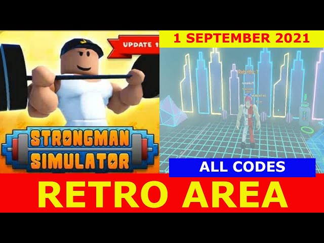 New Retro Update Working Codes 2021 in Roblox Strongman Simulator