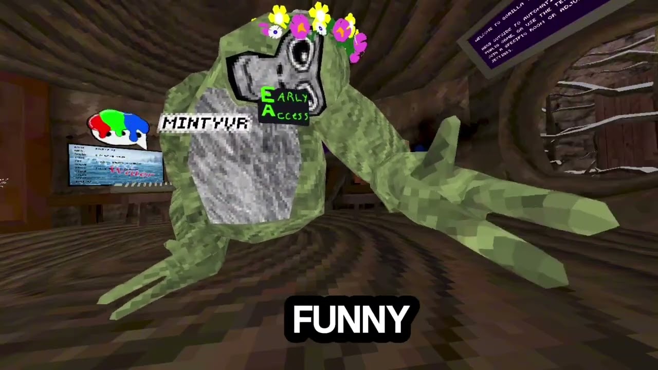 Gorilla Tag fan game with mods||Name Game: OG Water Tag