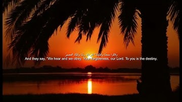 Tareq Mohammed Surah AlBaqarah Lilla-hi-Maa.... ❤️ Best Voice Heart melts سورة البقرة  كاملة