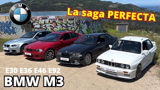 BMW M3, LA SAGA PERFECTA | E30  E36  E46  E92