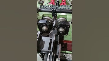 Fully automatic vibrating disc thread rolling machine #machine #thread #factory #shorts #automatic