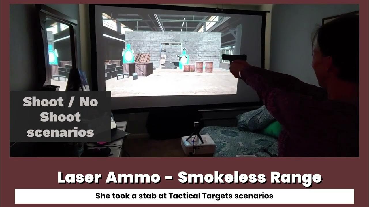 Laser Ammo Smokeless Range Training Student YouTube