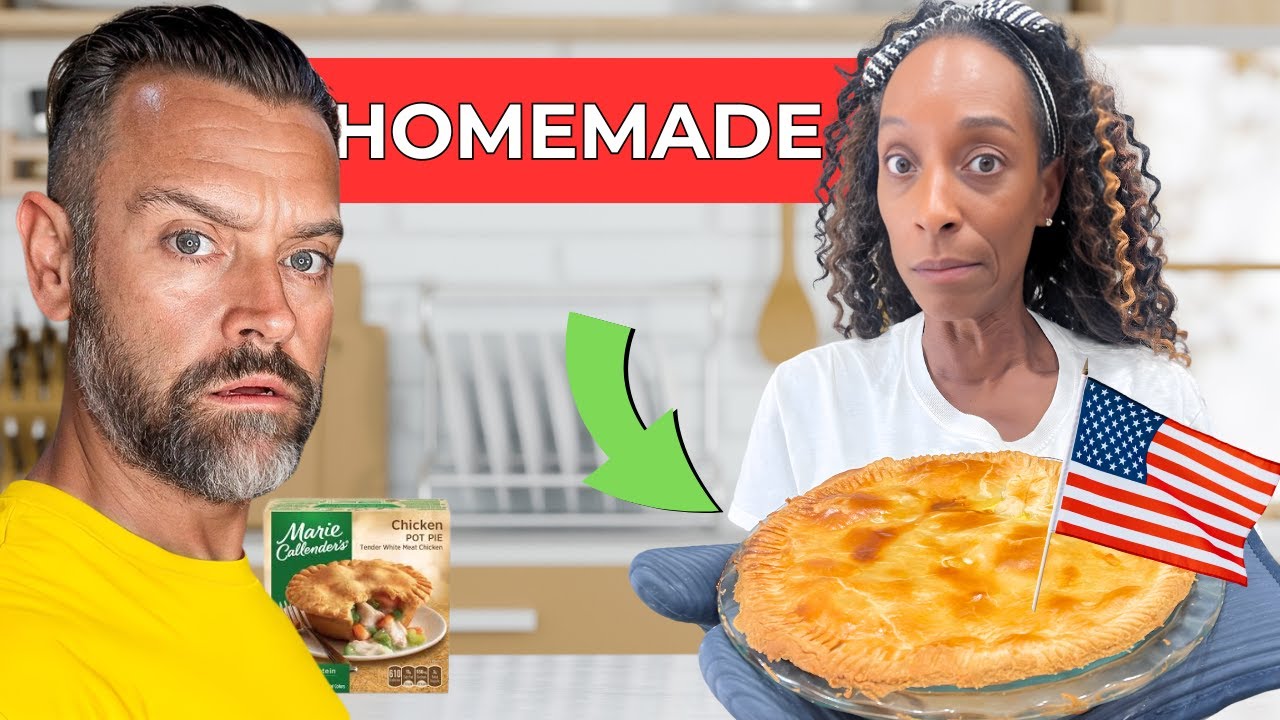 Мы впервые попробовали классический американский куриный пирог