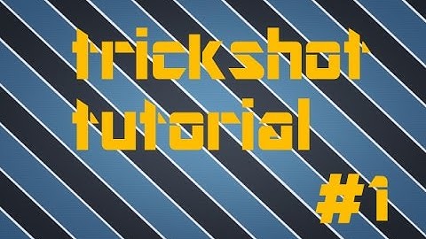 BO2 trickshot tutorial "Insta-Fakie" - Beginner/Intermediate shot